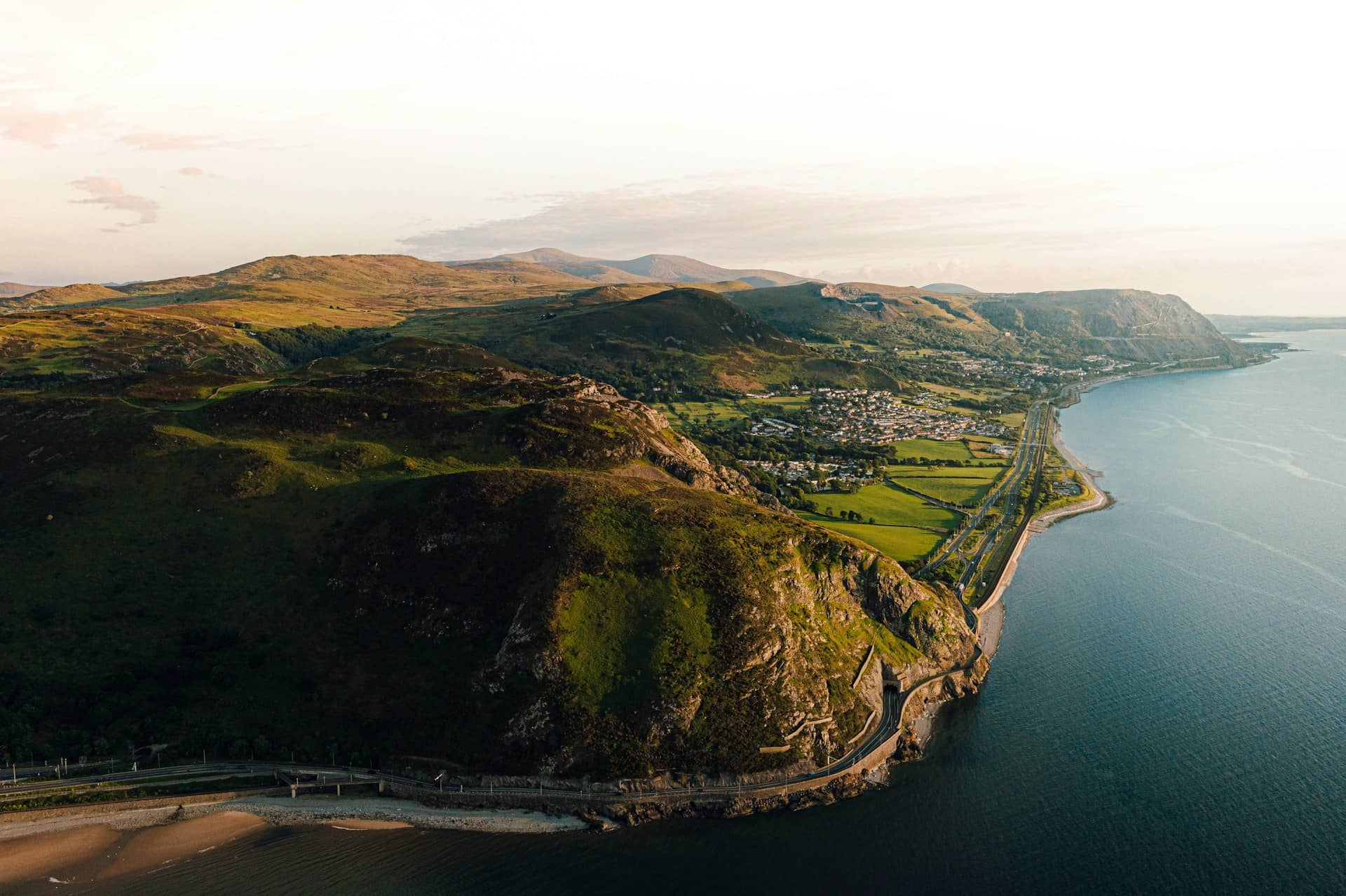 Coastal area of North Wales, UK